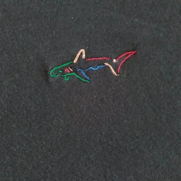 Greg Norman navy T-shirt - Picture 5 of 8